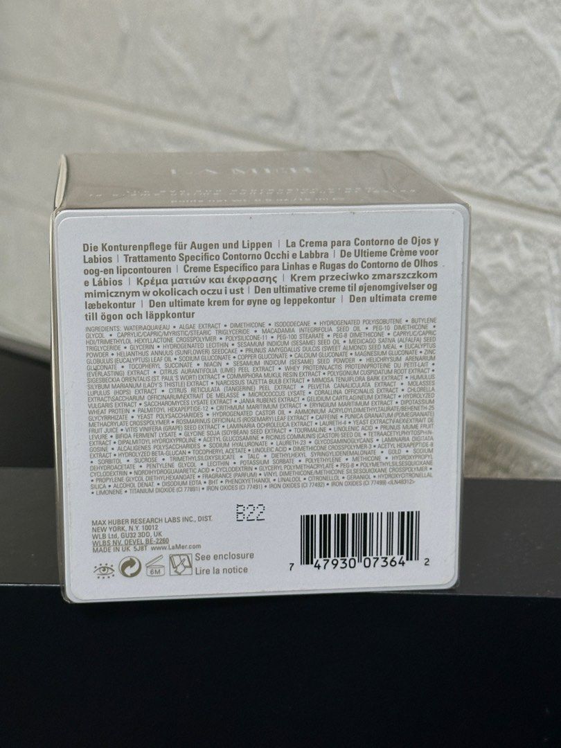 La Mer Genaissance Eye and Expression Cream 15ml, Beauty & Personal