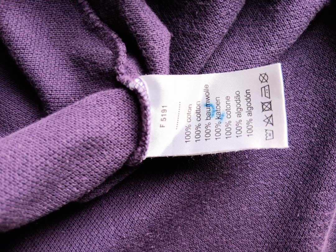 LACOSTE Purple F5191 Devanlay Polo T Shirt