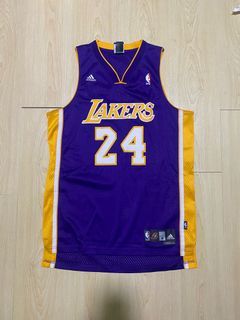 Adidas Kobe Bryant 60th Anniversary Los Angeles Lakers Jersey, 3XL, Purple