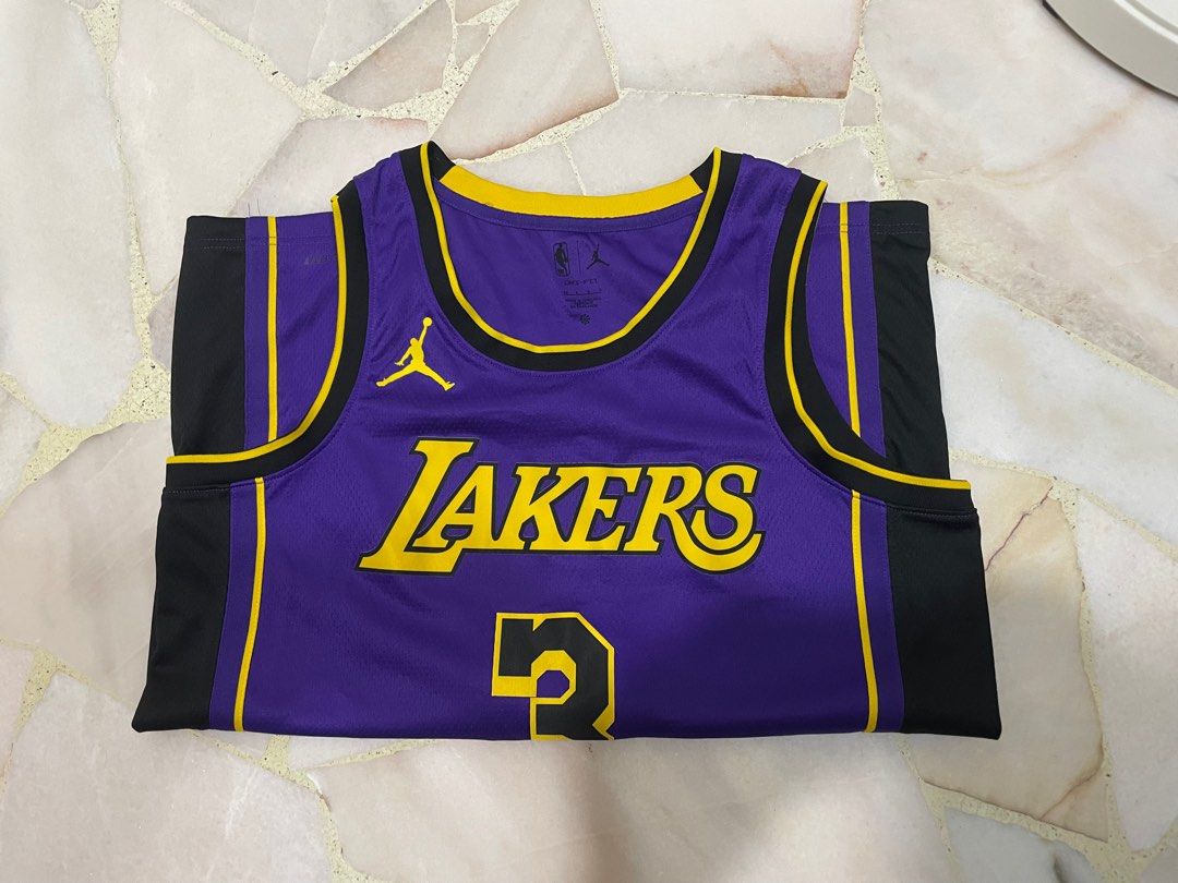 Anthony Davis Lakers Statement Edition 2020 Jordan NBA Swingman Jersey