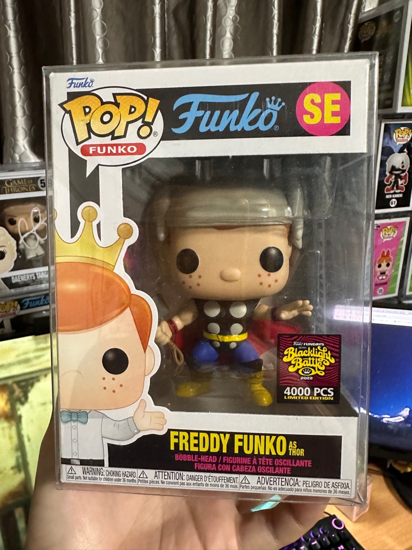 Funko Pop Freddy Funko Thor SE Box Of Fun 2022 Limited 4000 Pièces main image 0