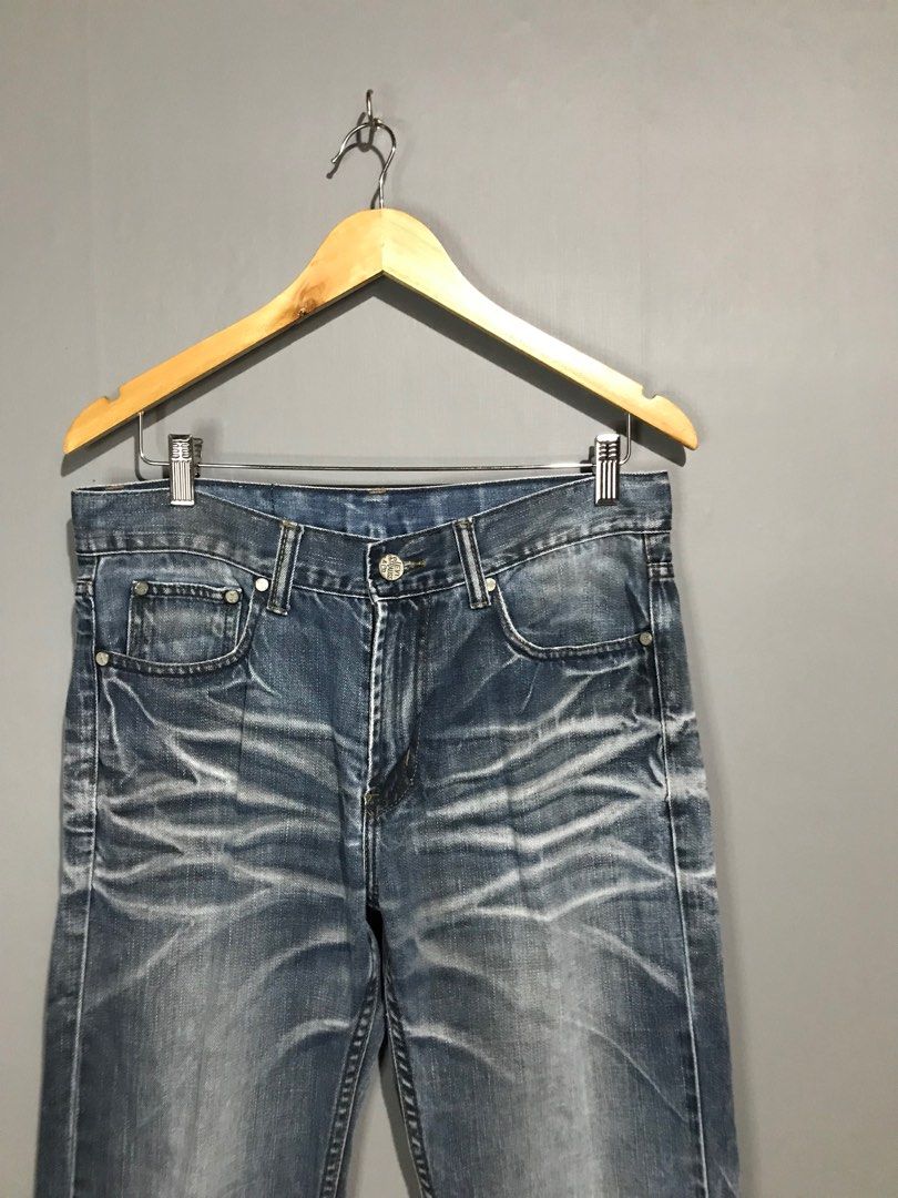 Levi's 501 ct top white oak cone denim