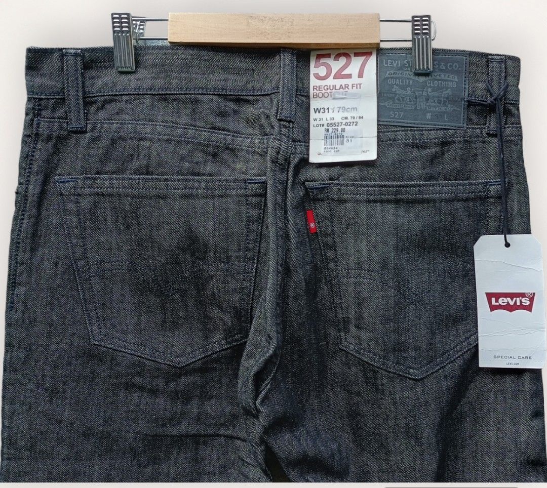 LEVI'S 527 REGULAR FIT BOOTCUT MEN, Men's Fashion, Bottoms, Jeans