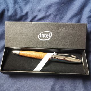 Limited edition Intel memorable Cork Pen #MRTPunggol