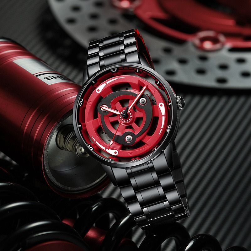 Stainless steel rim 2025 watch