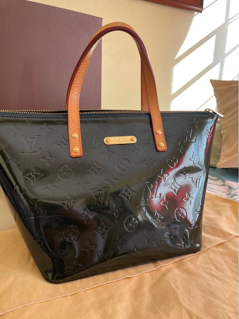 Louis Vuitton Monogram Vernis Bellevue PM Bleu Nuit