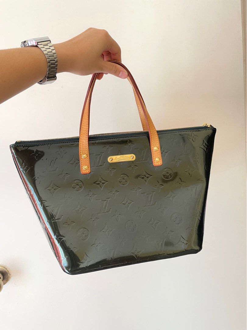 Louis Vuitton Monogram Vernis Bellevue PM Bleu Nuit