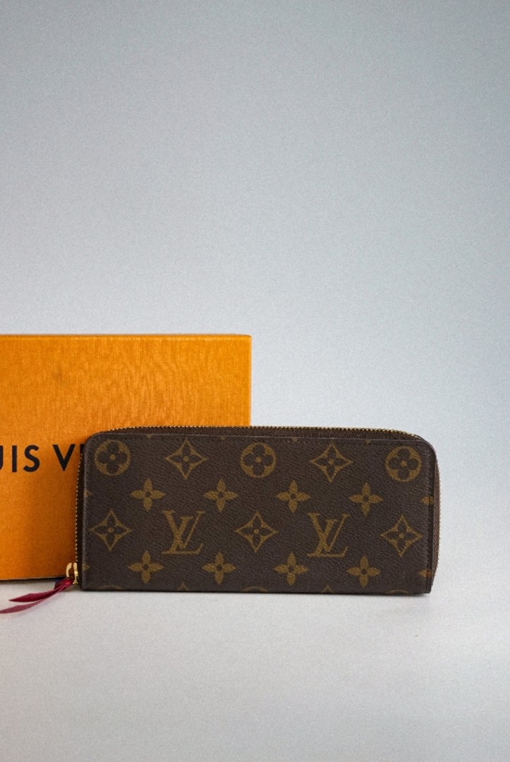 Louis Vuitton Clemence Wallet in Monogram Canvas & Fushia Interior (Date  Code: CT4200), Luxury, Bags & Wallets on Carousell