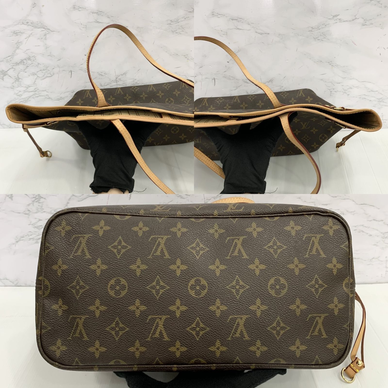 Shop Louis Vuitton NEVERFULL Monogram Casual Style Unisex Street Style A4  Leather (M41178, M41177, M40995) by Lecielbleu
