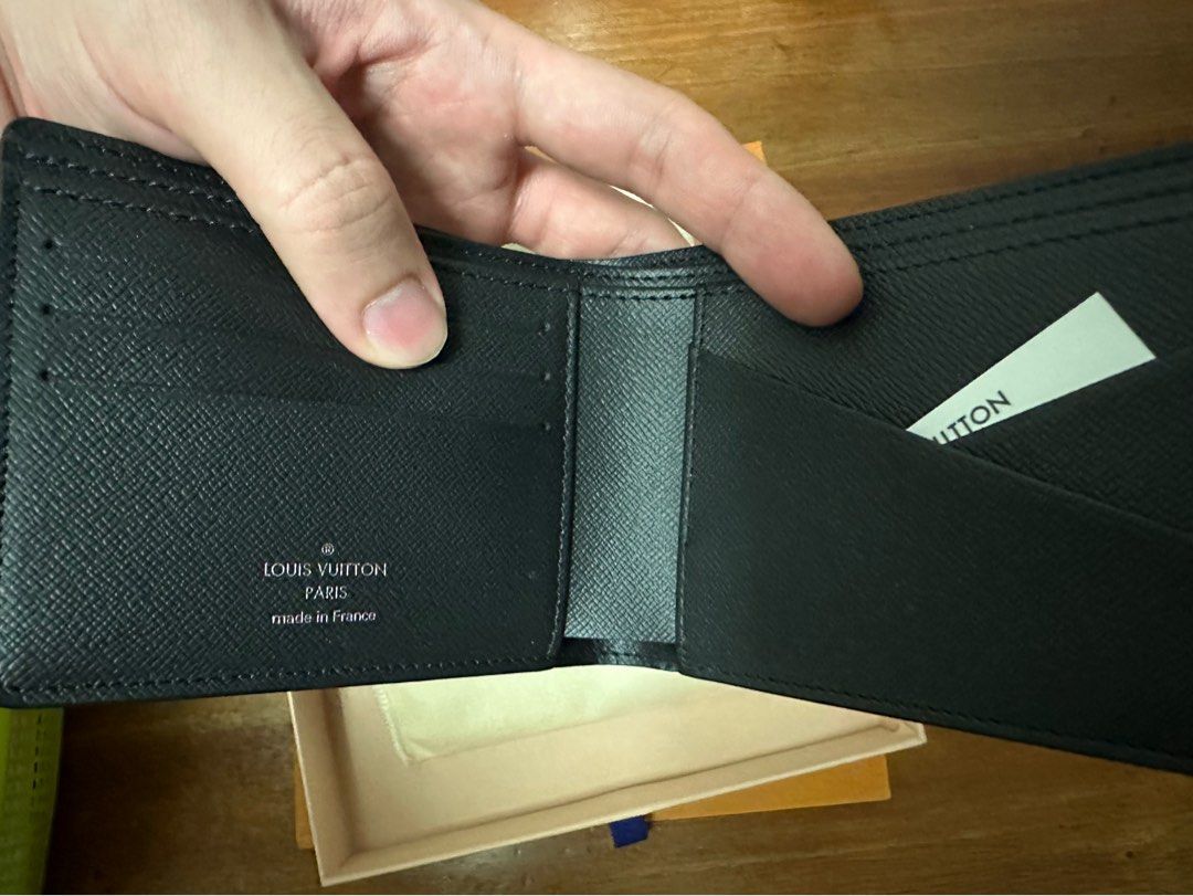 Louis Vuitton Monogram Eclipse Multiple Wallet Florin Slender