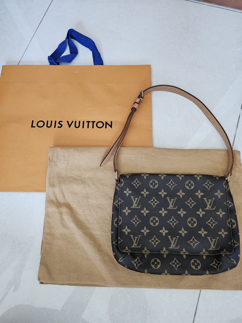 Louis Vuitton Musette Taugo Brown Monogram, Luxury, Bags & Wallets on  Carousell