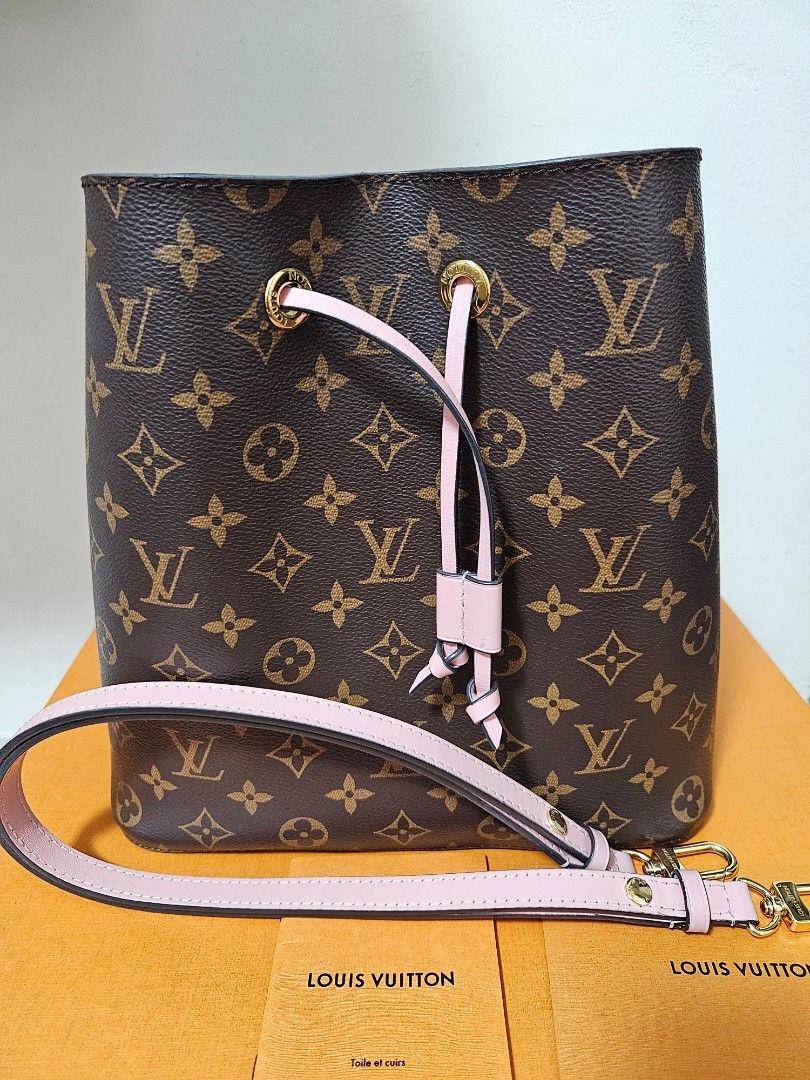 Louis Vuitton Neo Noe Monogram Canvas/Pink GHW