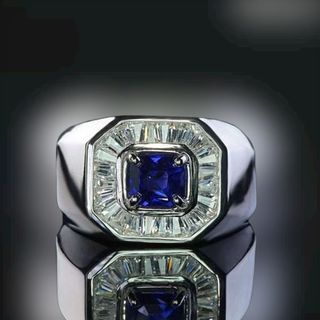 Mens diamond and sapphire rings outlet