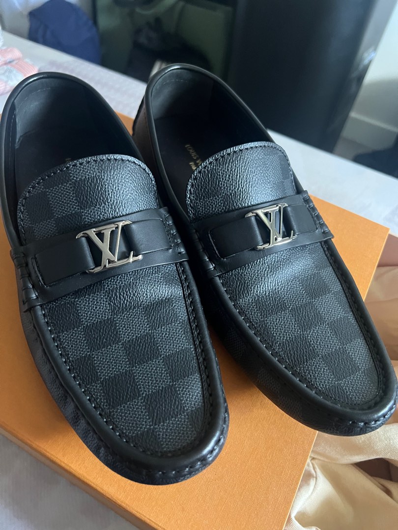 Louis Vuitton Hockenheim Moccasin Damier Graphite US Men’s 9