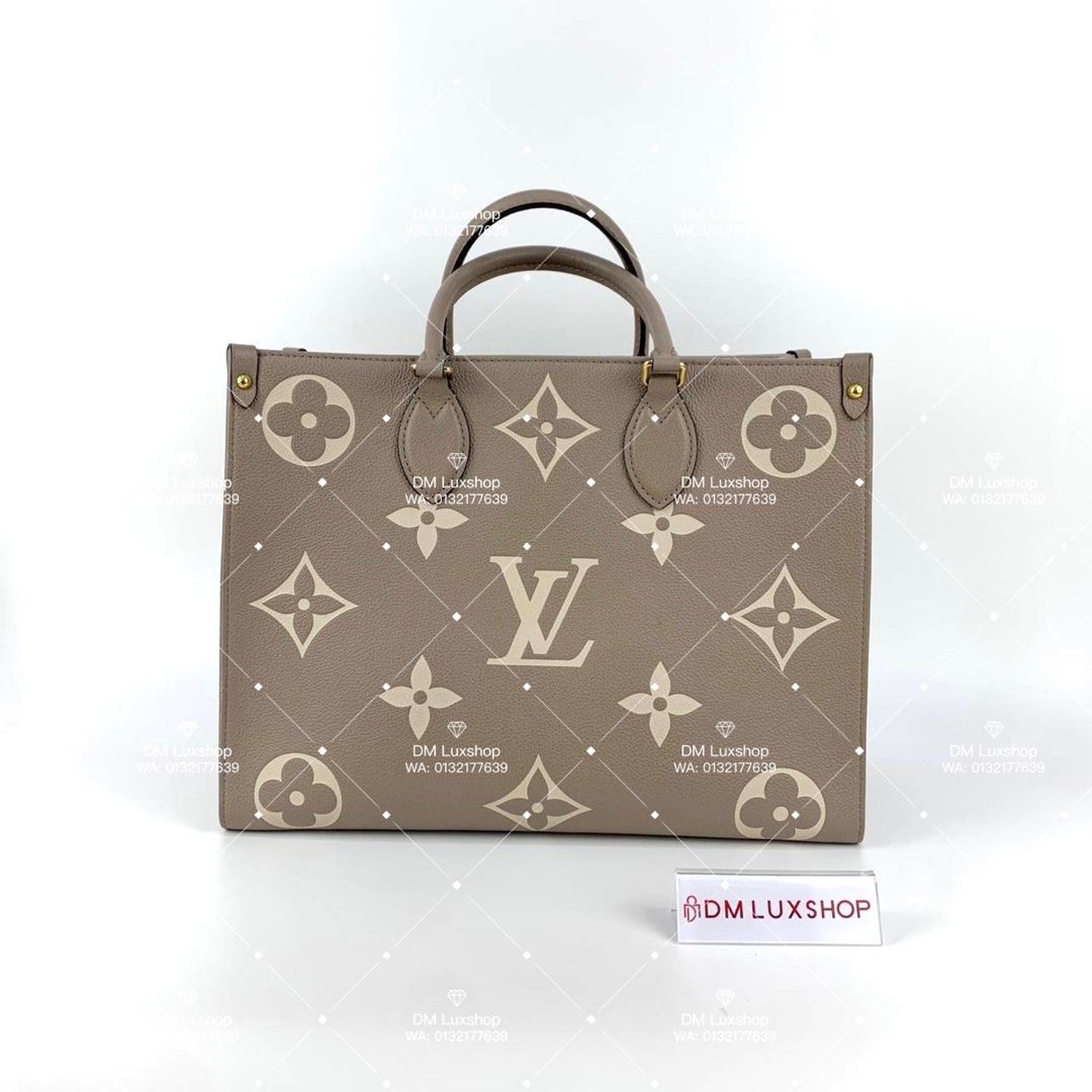 LV Bag two tone, Luxury, Bags & Wallets on Carousell
