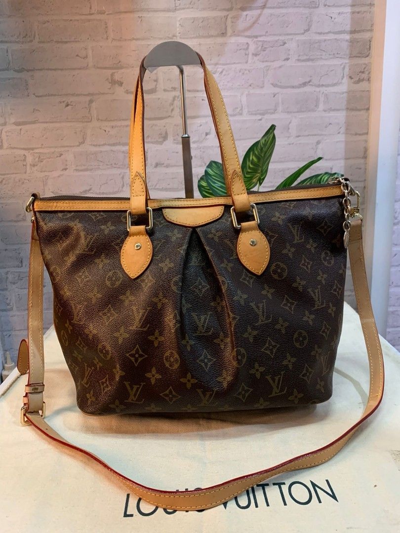 LV PALERMO MM MONOGRAM TWO WAY BAG, Luxury, Bags & Wallets on Carousell