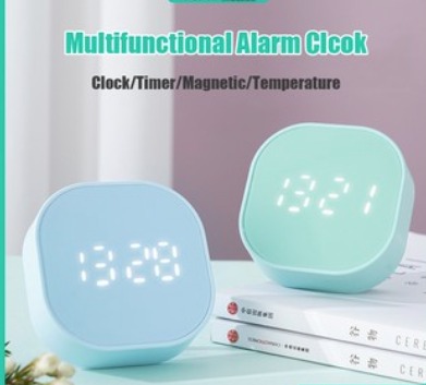 Magnetic Fridge Clock Digital Magnet clock Countdown Kitchen Timer ...