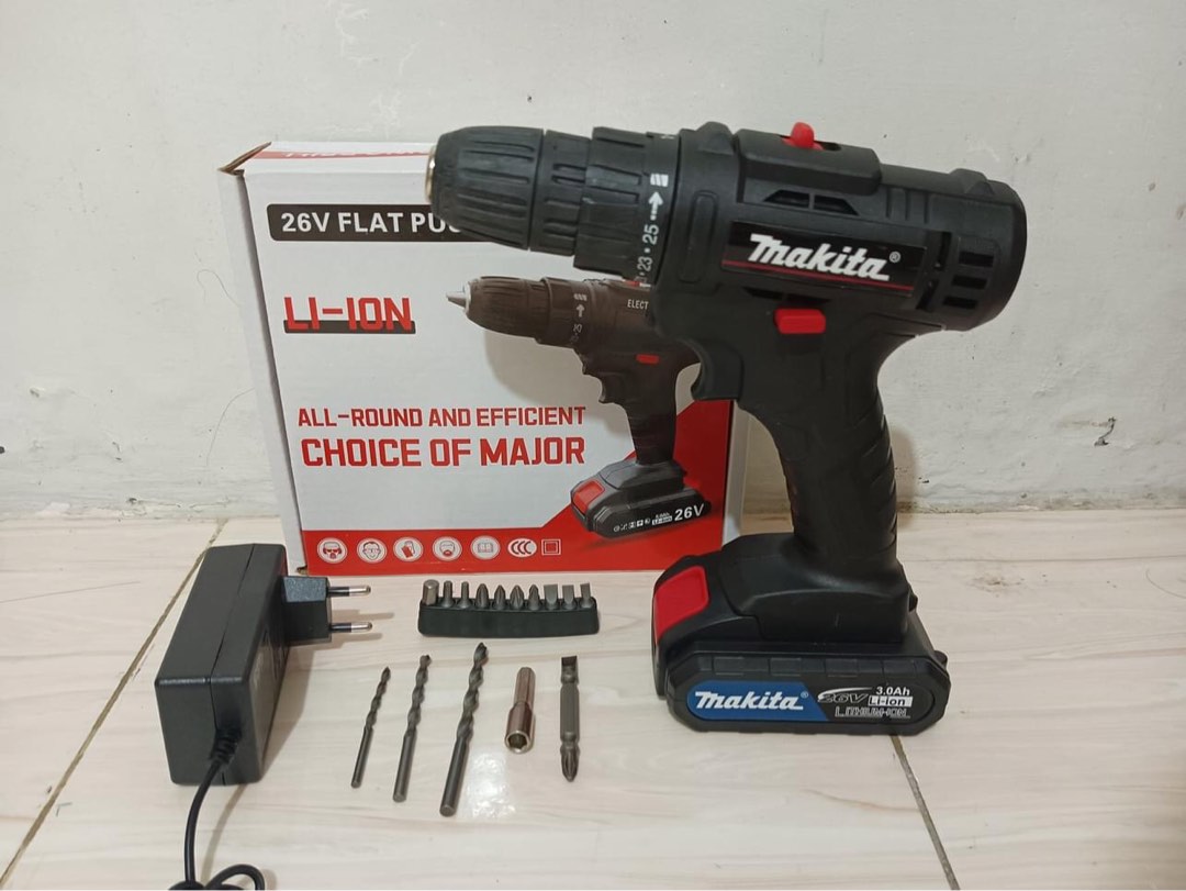 Makita 26v cordless drill deals