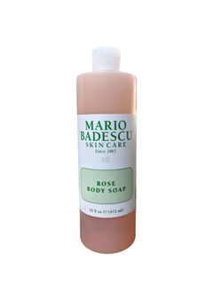 Mario Badescu Rose Body Soap for a Pampered, Refreshed, and Hydrated Skin 472mL
