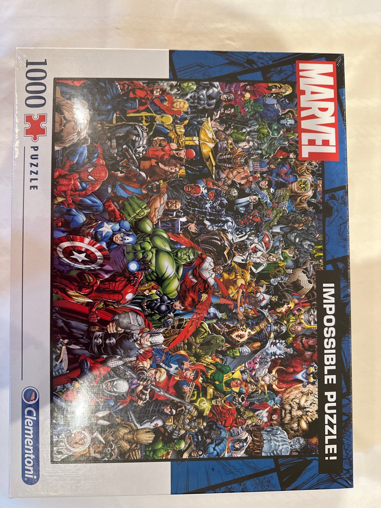 Marvel Jigsaw Puzzle 1000 puzzle, Hobbies & Toys, Toys & Games on