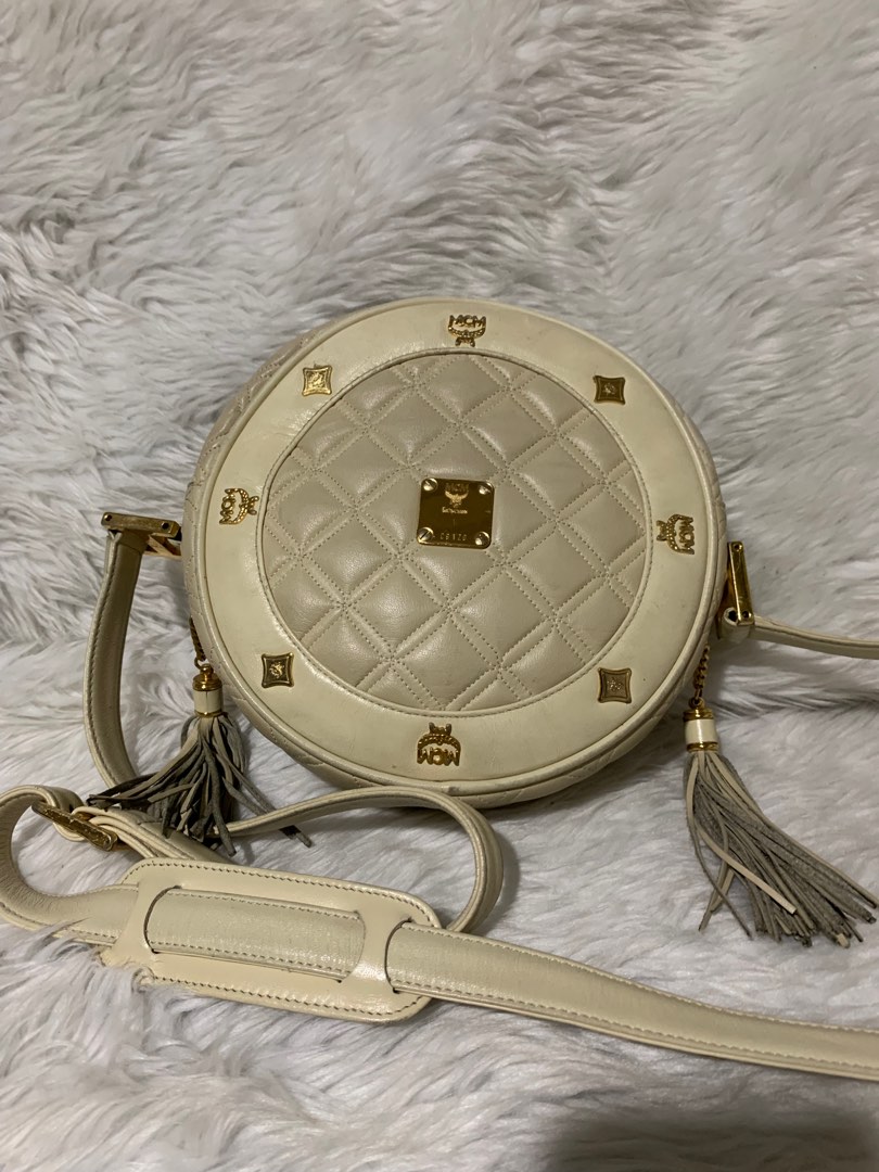 MCM tambourine, Luxury, Bags & Wallets on Carousell