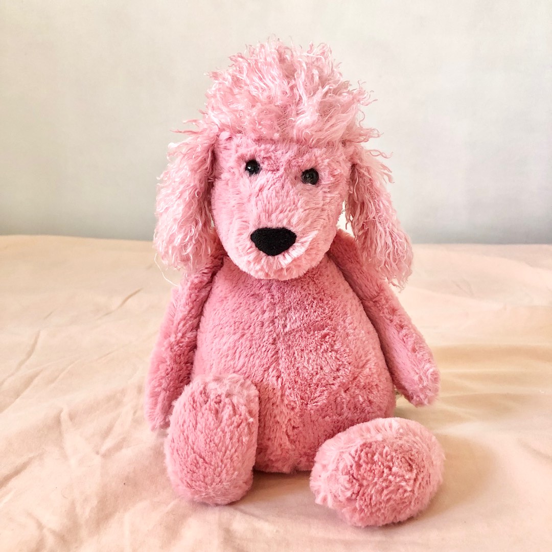 Jellycat poodle pink deals