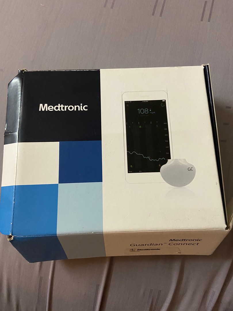 Medtronic guardian connect 3 glucose monitoring, Health & Nutrition