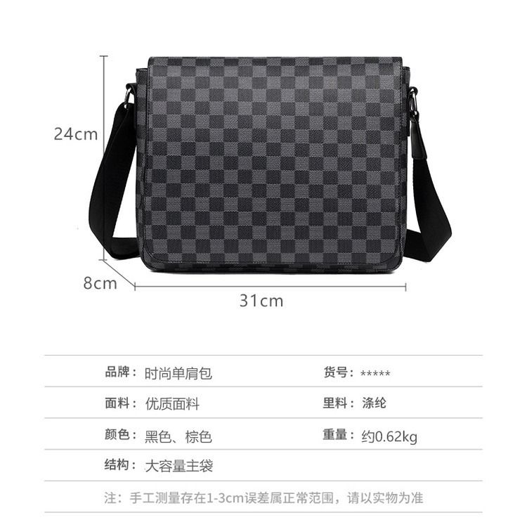 Men s business Shoulder Messenger Bag Men s Fashion Bags Sling