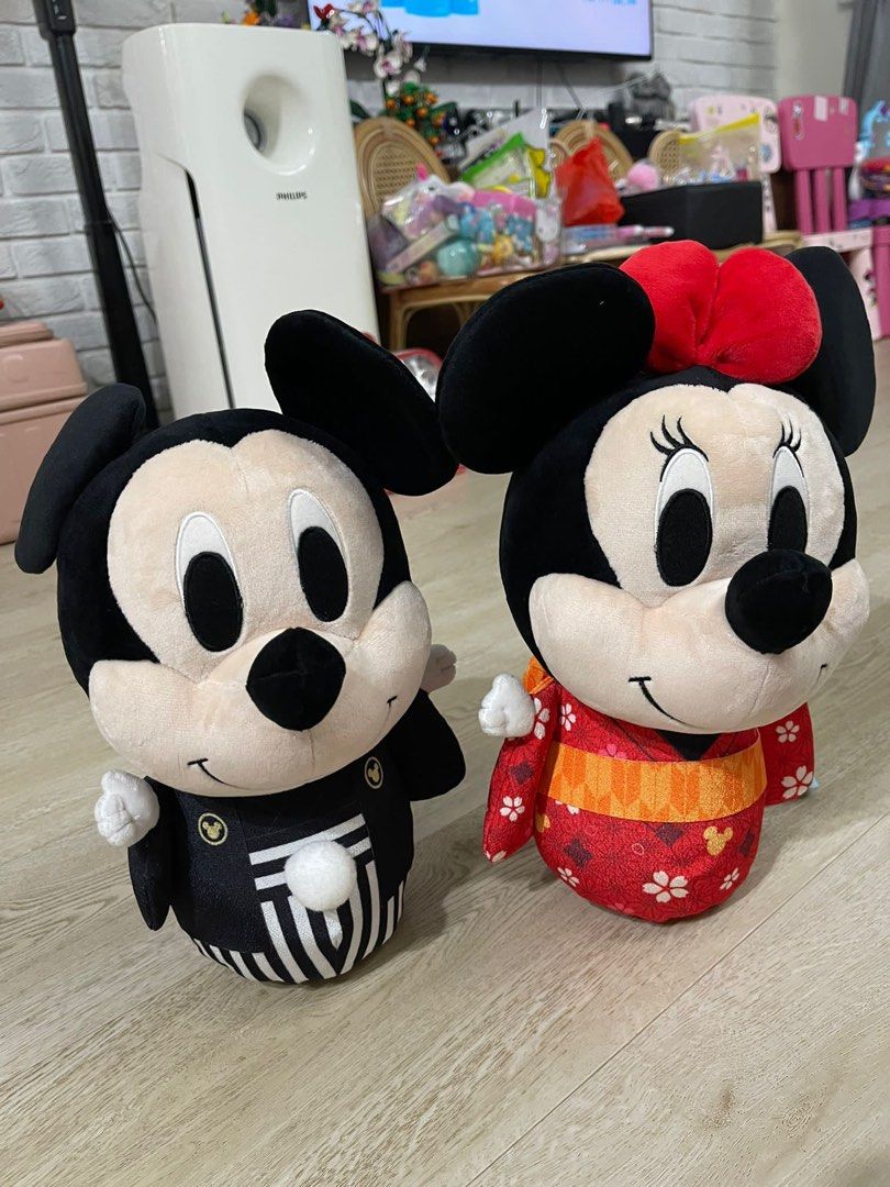 Mickey Mouse & Minnie Mouse Soft Toy, Hobbies & Toys, Toys & Games on