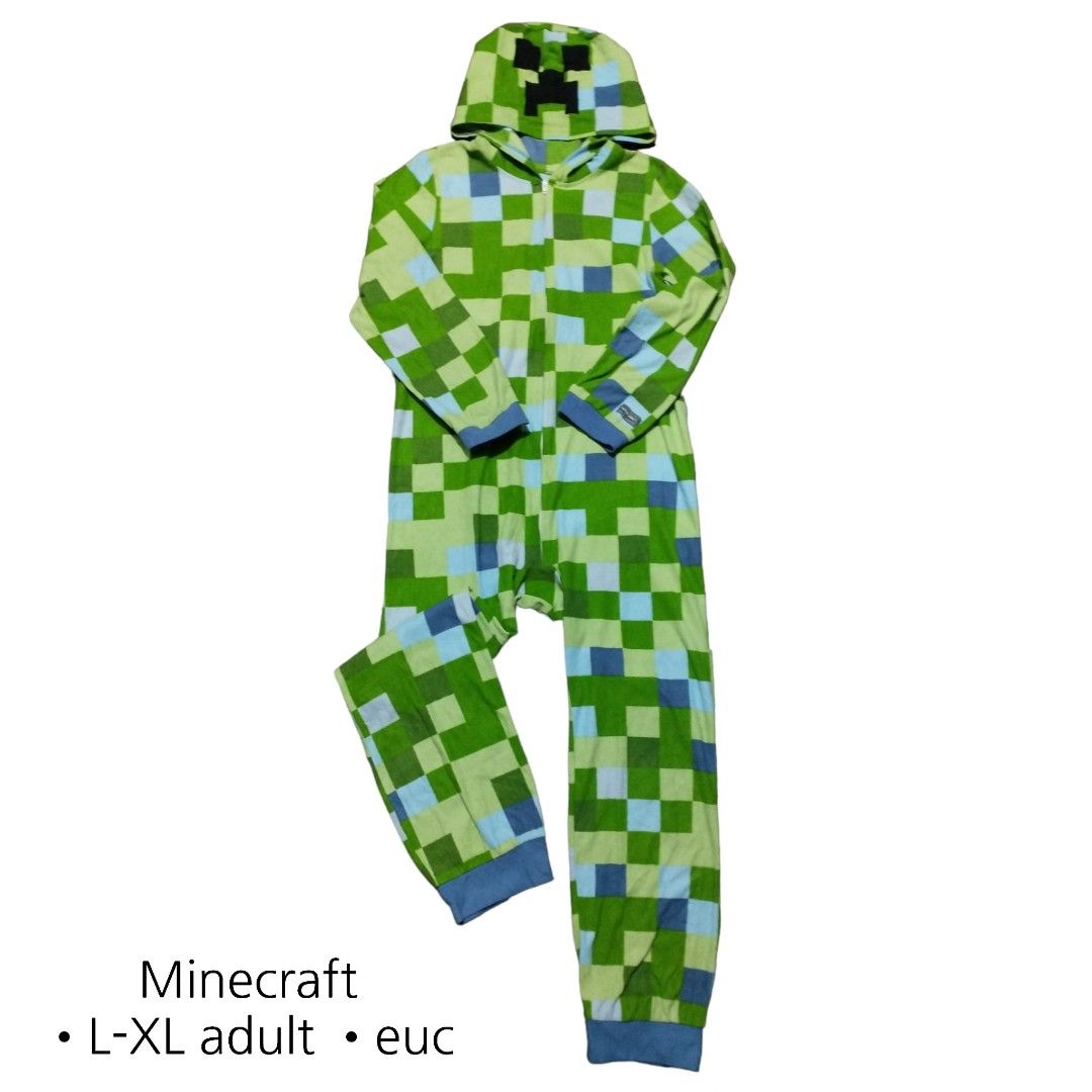 Adult minecraft onesie on sale