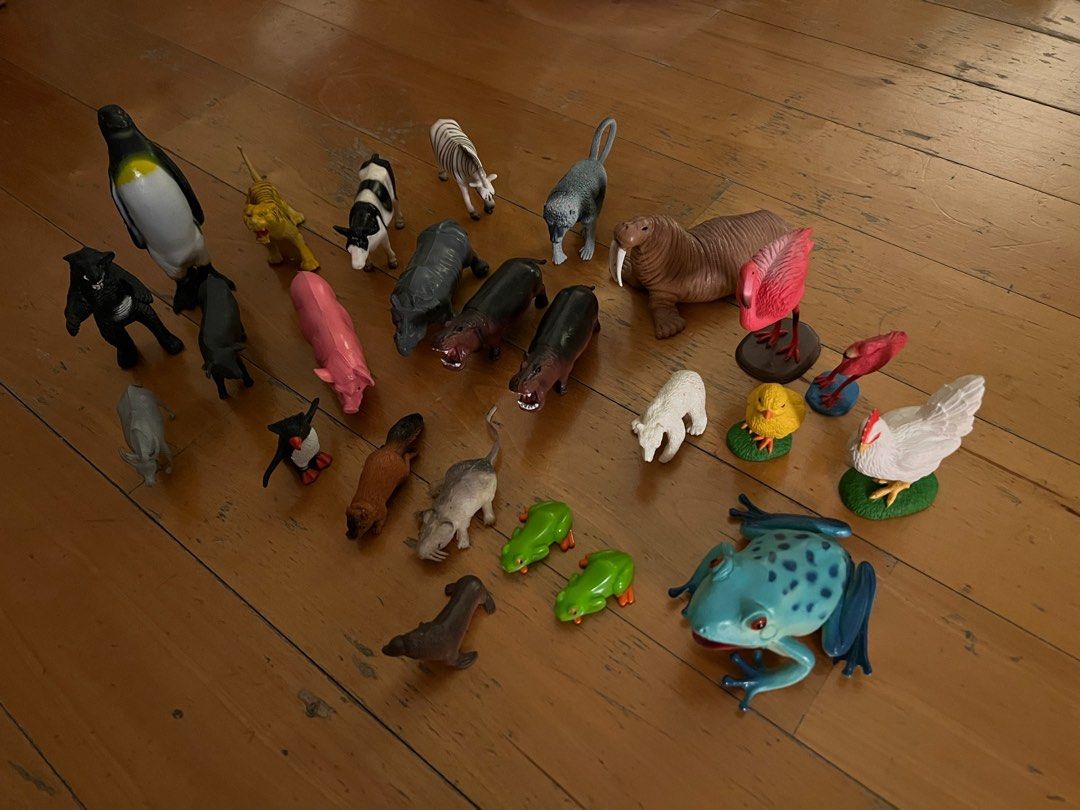 Mini Animal Figures, Babies & Kids, Infant Playtime on Carousell