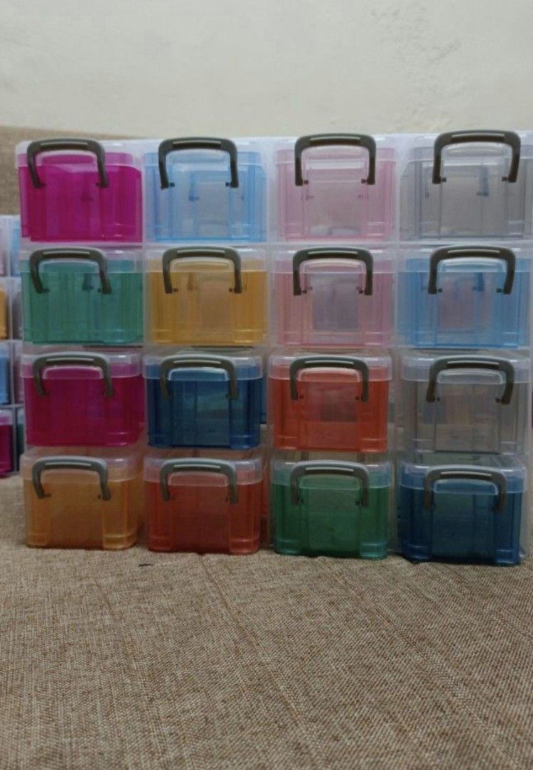 Mini organizers (Category: Storage Boxes & Baskets) located in Pasig City. Submitted by lian_sam (Listing ID 1257041773, Image 1). Description: brandnew mini organizers 4 layers doll for size reference Anko brand.