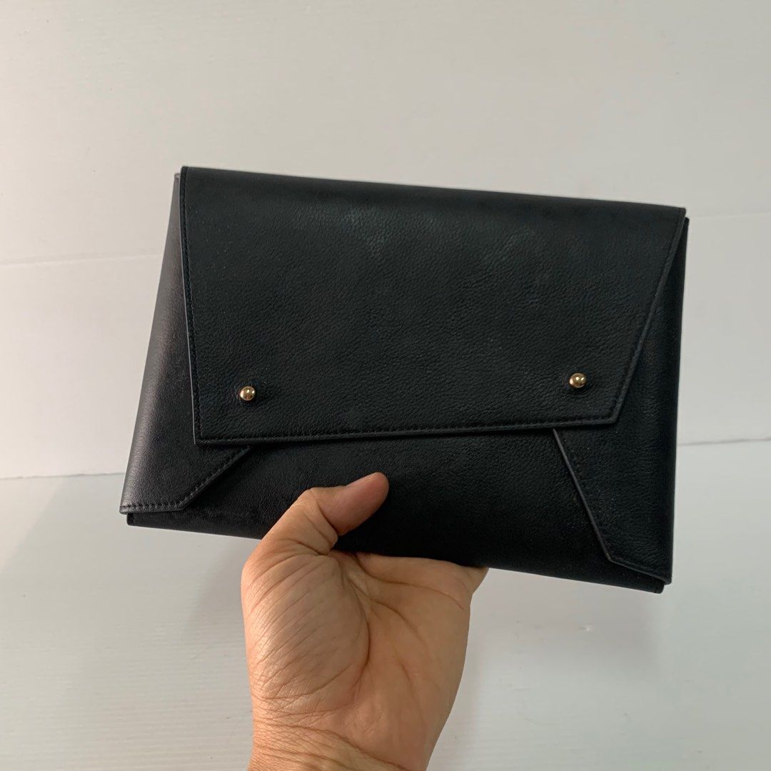 Tribe alive online leather clutch