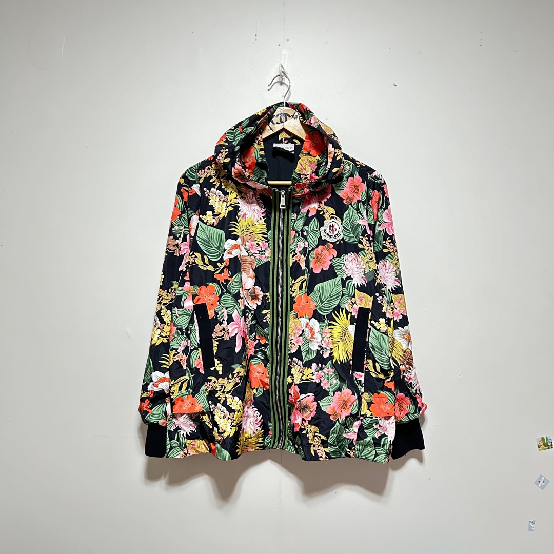 Moncler Floral Jacket Luxury Apparel on Carousell