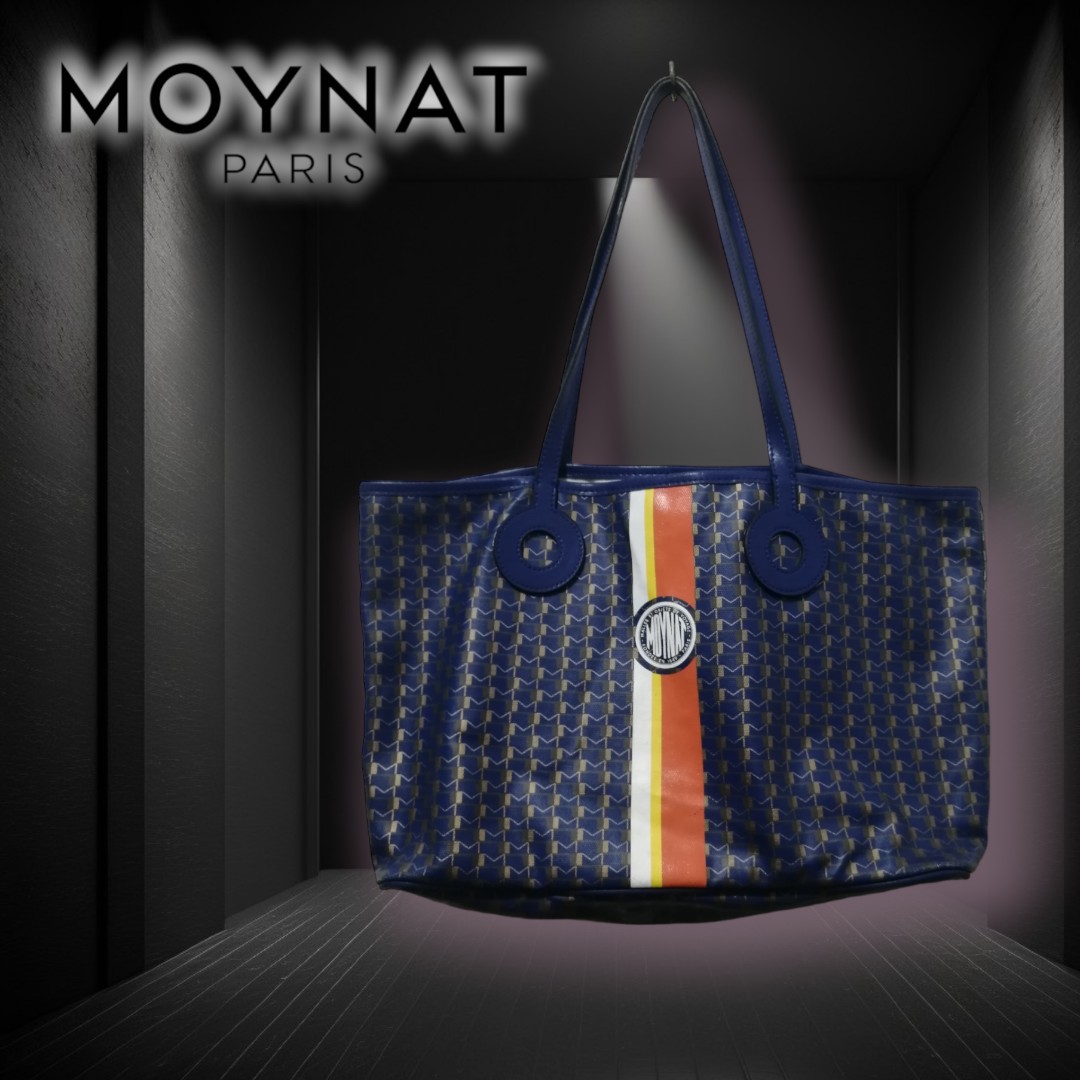 Moynat OH! Tote PM Bag (Carbon Silver), Luxury, Bags & Wallets on Carousell