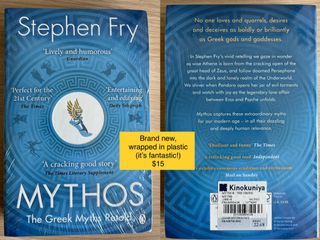 Mythos by Stephen Fry (paperback)