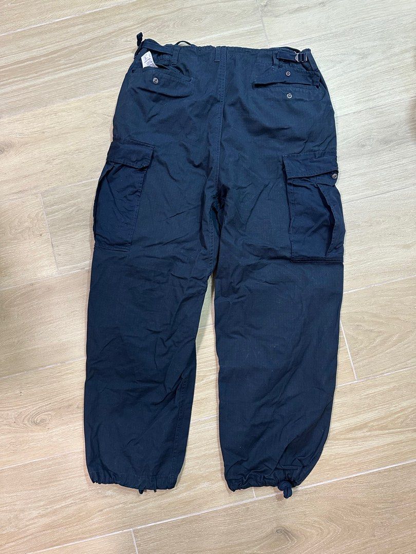 Nanamica cargo pants navy, 男裝, 褲＆半截裙, 長褲- Carousell