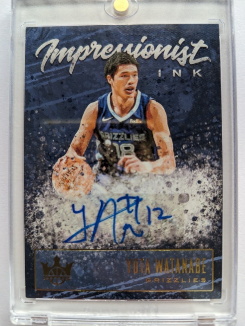 nba簽名卡渡邊雄太2019-20 Panini Court King Yuta Watanabe, 興趣及