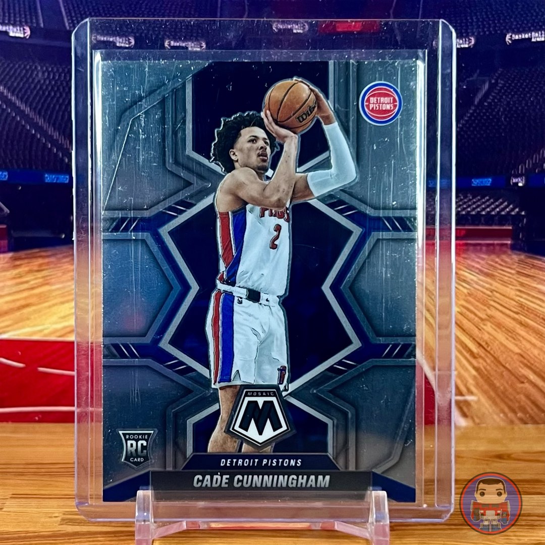 NBA Cards Cade Cunningham 202122 Panini Mosaic 203 (Rookie Card) RC