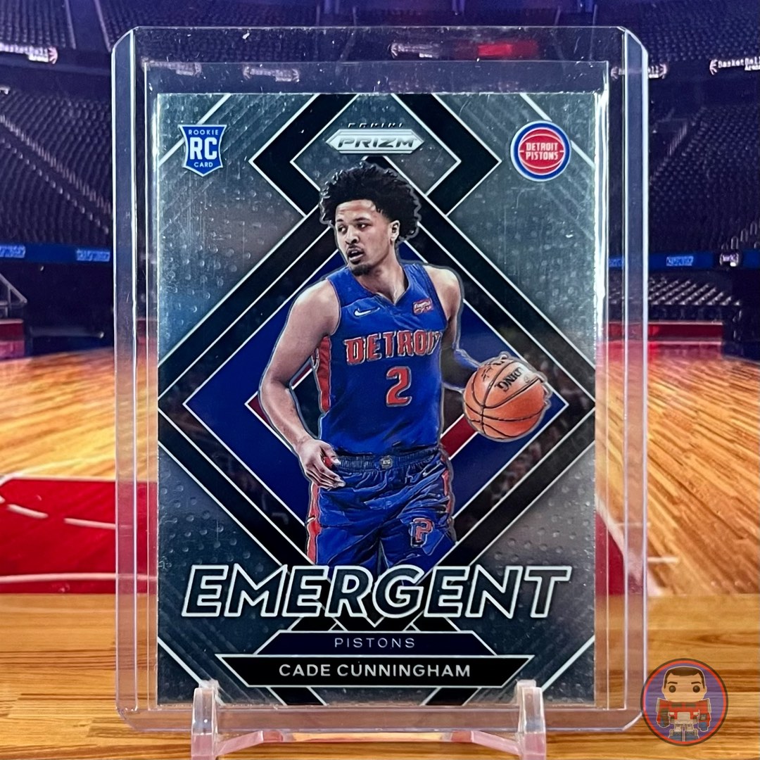 NBA Cards - Cade Cunningham 2021-22 Panini Prizm Emergent #22 (Rookie ...