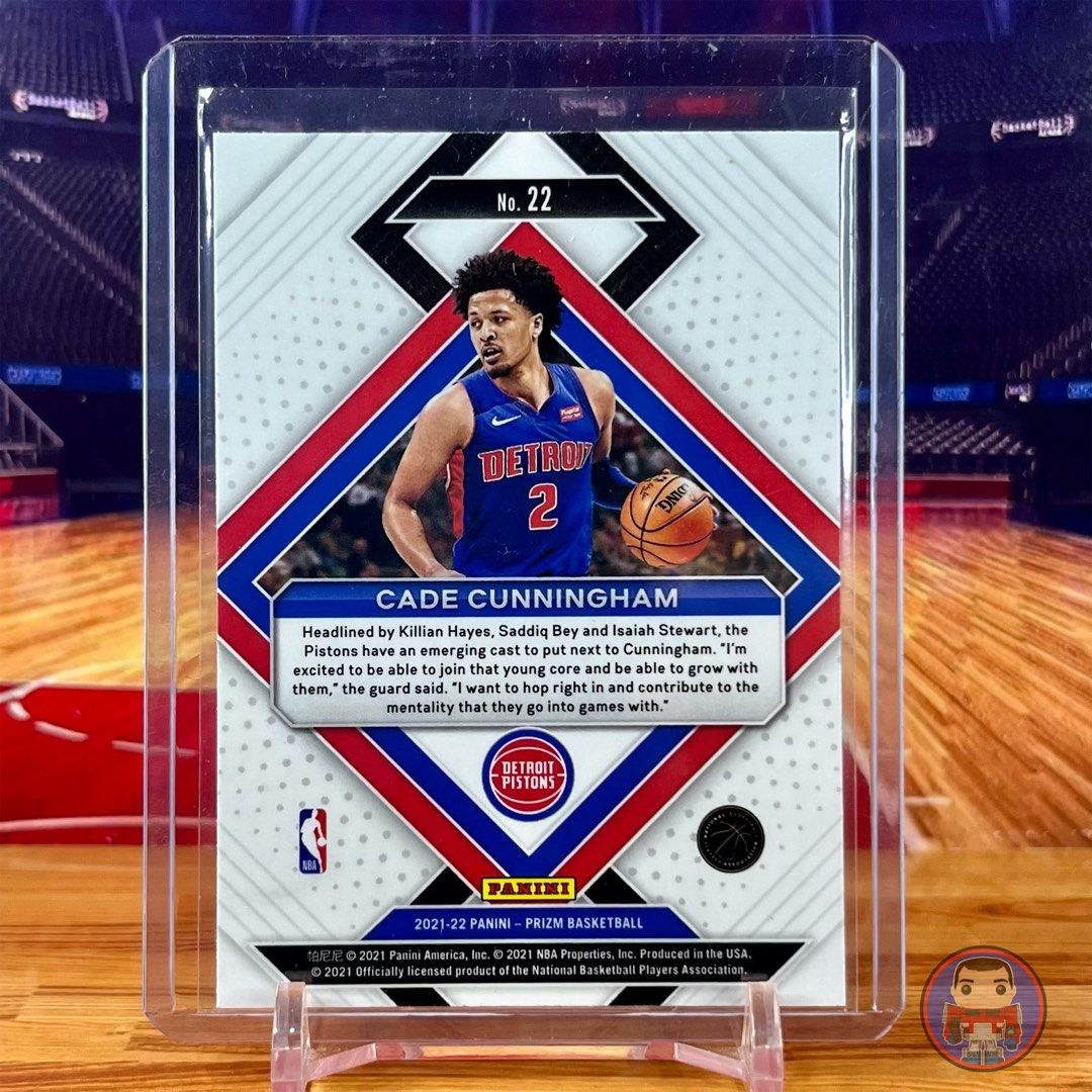 NBA Cards - Cade Cunningham 2021-22 Panini Prizm Emergent #22 (Rookie ...