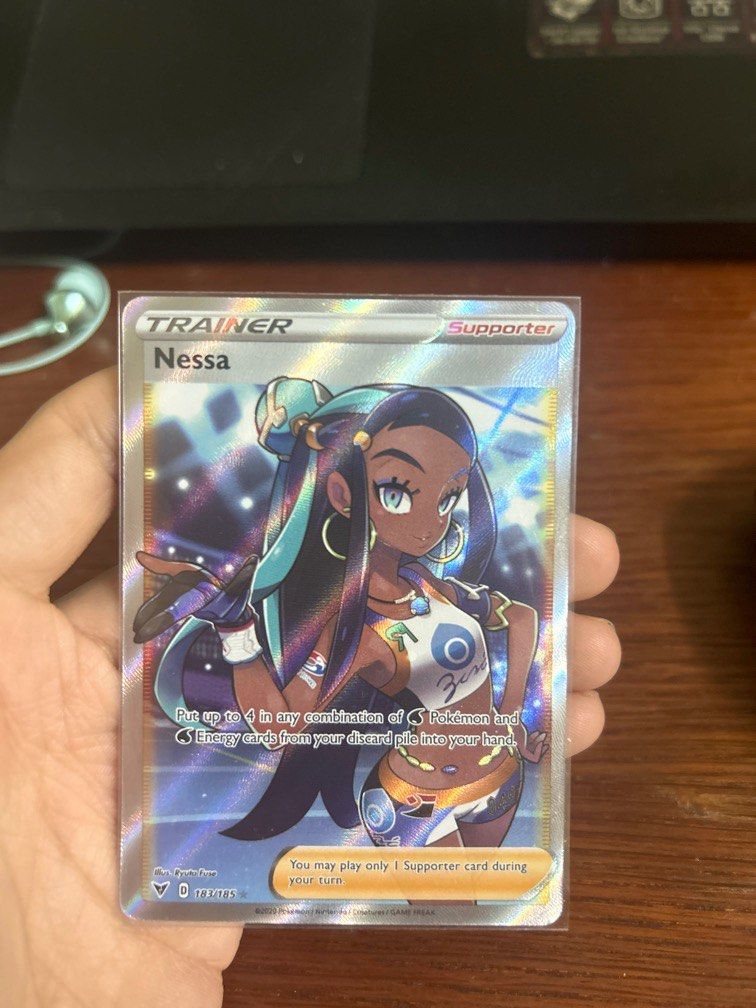 Nessa 183/185 Pokmon tcg, Hobbies & Toys, Toys & Games on Carousell Nessa 183/185 Pokmon tcg, Hobbies & Toys, Toys & Games on Carousell