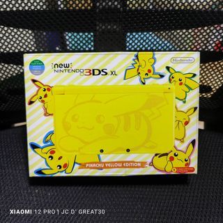 New 3ds xl pikachu edition with box