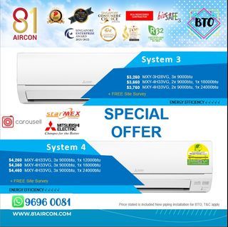New Cheap Mitsubishi Starmex Inverter 5 ticks Aircon _81 Aircon