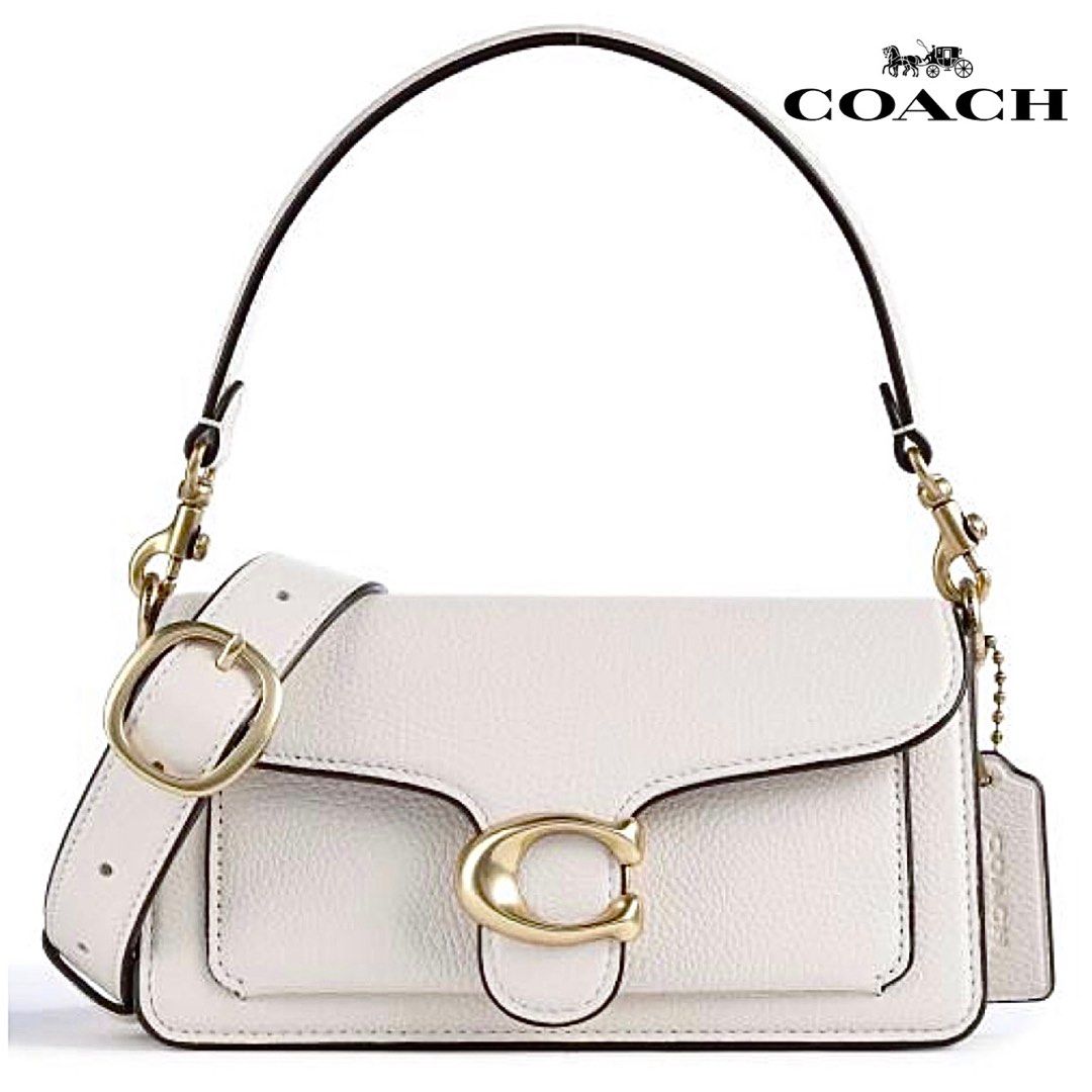 Coach tabby hotsell shoulder bag white