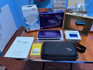 New Nintendo 3DS XL Special Galaxy Edition (Presentable, Good as New, Rarely Used, Non Cfw, Us Version and Complete in Box)