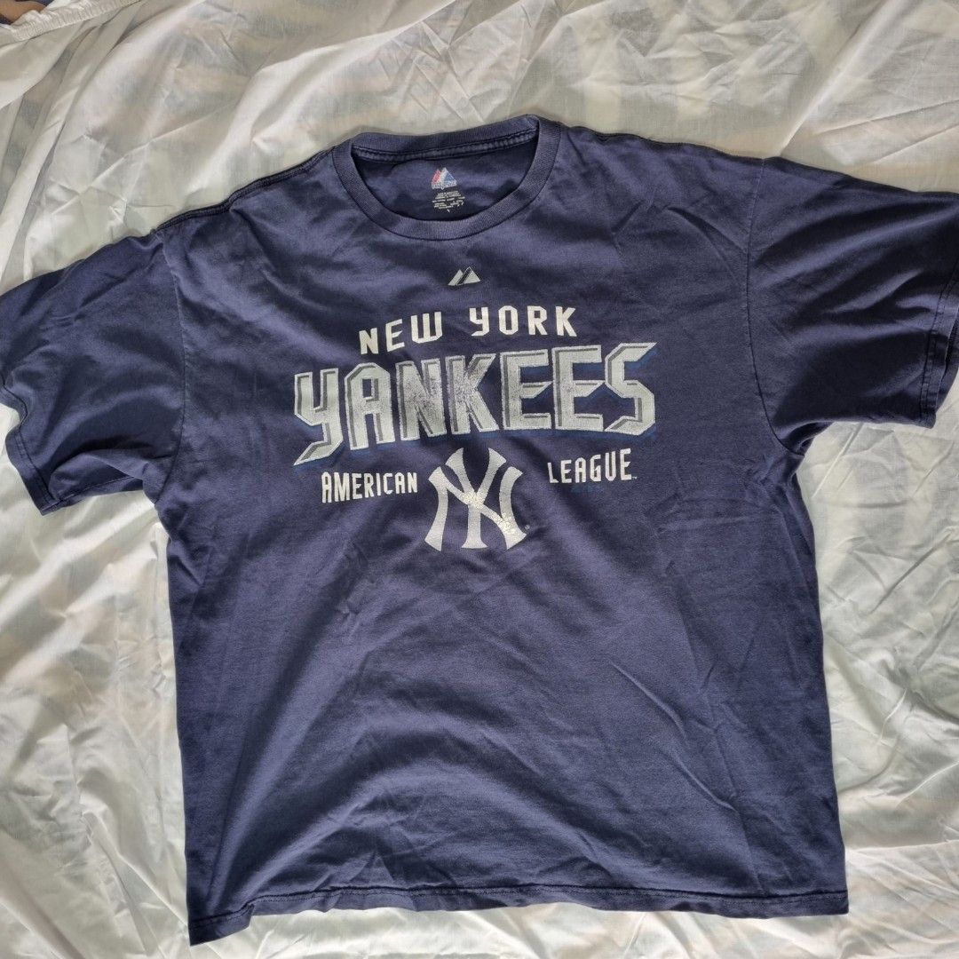 NEW YORK YANKEES 2009 27 TIME WORLD SERIES CHAMPIONS SHIRT T-SHIRT SZ L