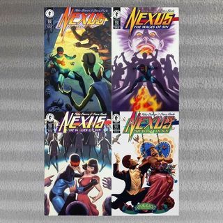Nexus: The Wages of Sin 4/4 (Complete Set) Dark Horse Comics (I-P) Steve Rude, Mike Baron