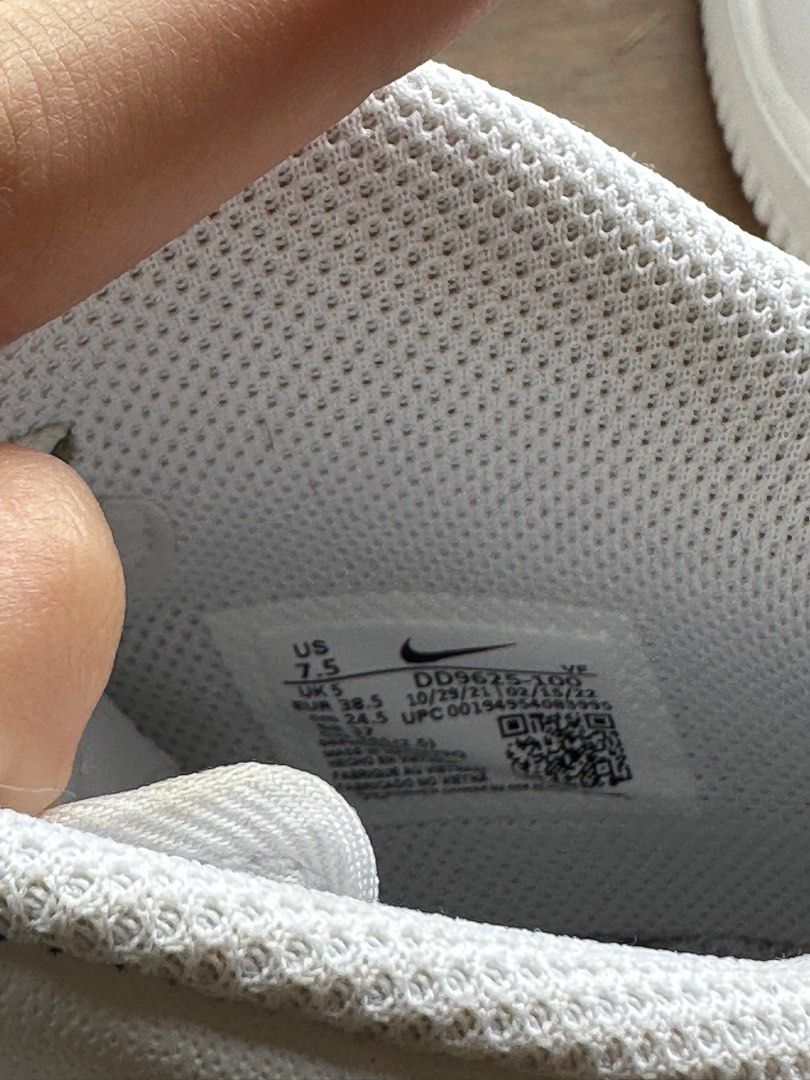Air force 1 sales etiquette