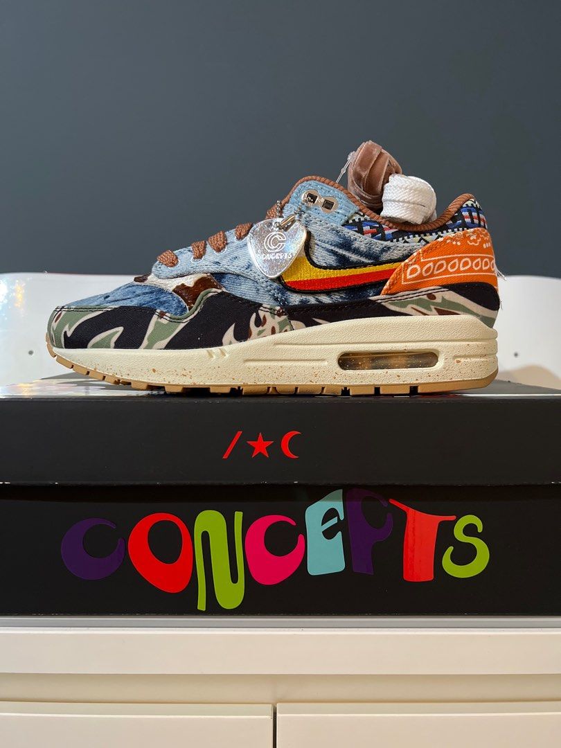 Nike Air Max 1 Concepts Heavy Women s Fashion Footwear Sneakers